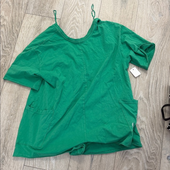 NWOT Free People Hot Shot Tee Romper - Picture 3 of 5